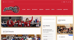 Desktop Screenshot of aftershockvolleyball.com